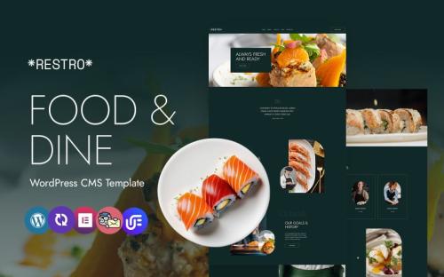 Restro -Cooking School And Restaurant Multipurpose WordPress Elementor Theme theme free